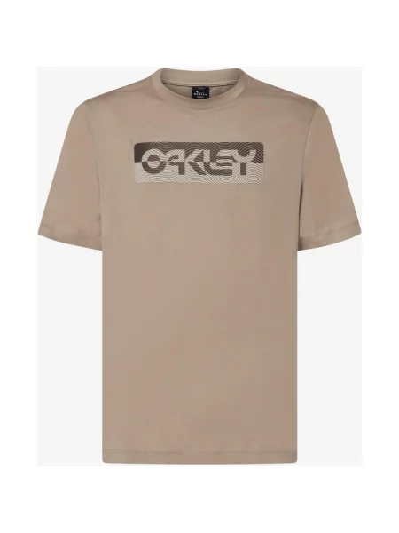 Koszulka z krótkim rękawem Oakley Duality Tee M brązowa