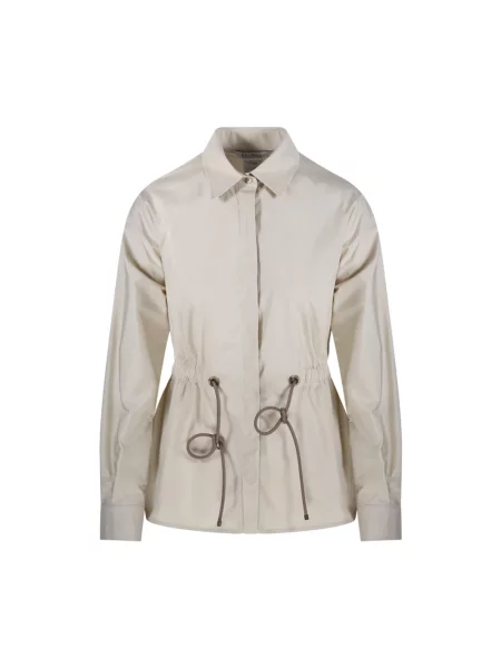 Kurtka koszulowa Max Mara beżowa