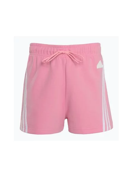 Спортивные шорты Adidas в полоску розовые