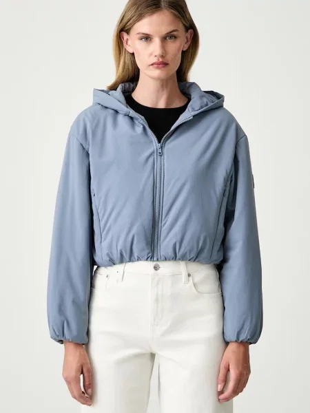 Guess Jeans jachetă pentru femei albastru
