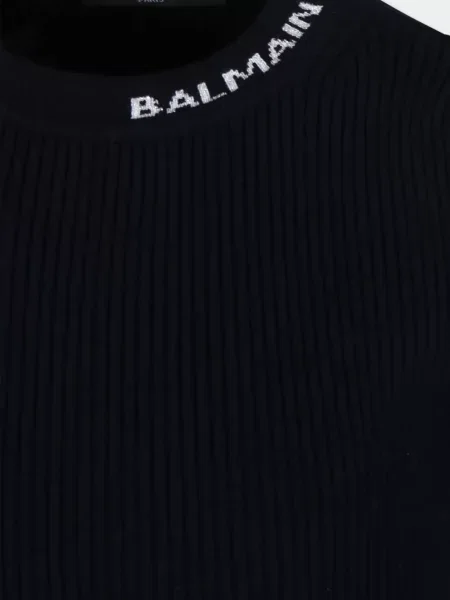 Sukienka dziecięca Balmain czarna