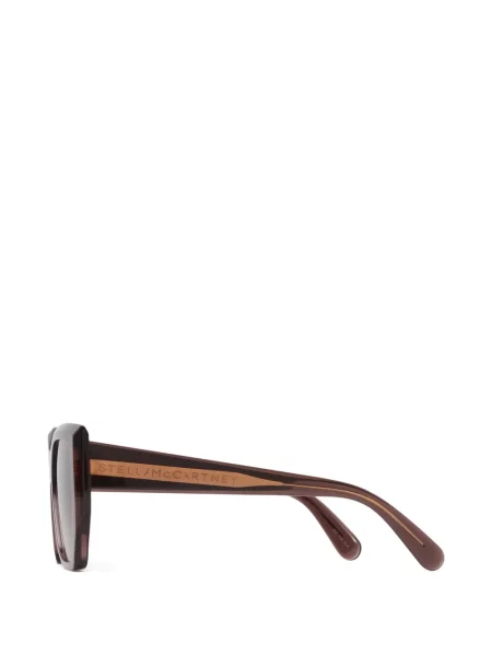 Saulės akiniai Stella Mccartney Eyewear ruda