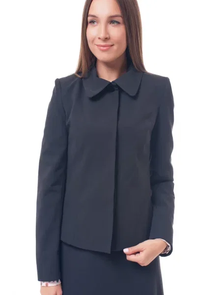 Жакет LadyLike бавовна/поліестер чорний