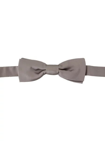 Krawat Dolce And Gabbana elegancki szary