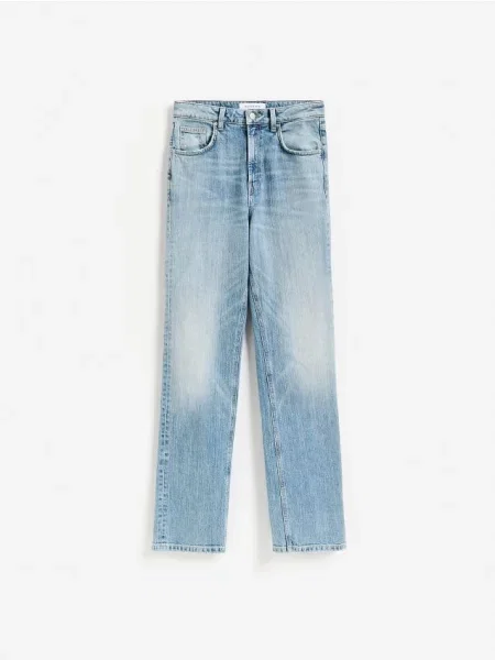 Reserved Blugi straight fit albastru