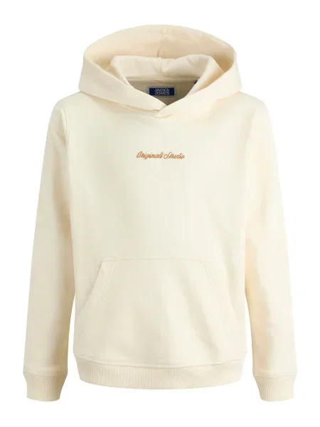 Jack & Jones Junior Μπλούζα φούτερ JORNorrebro πουέμπλο / μαλλιού λευκό