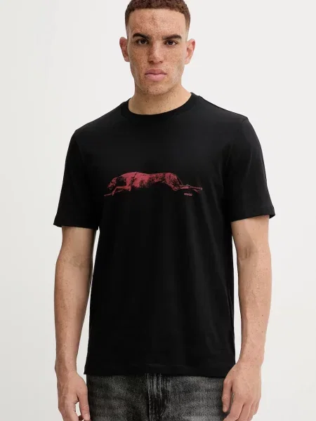 Kratka majica HUGO črna