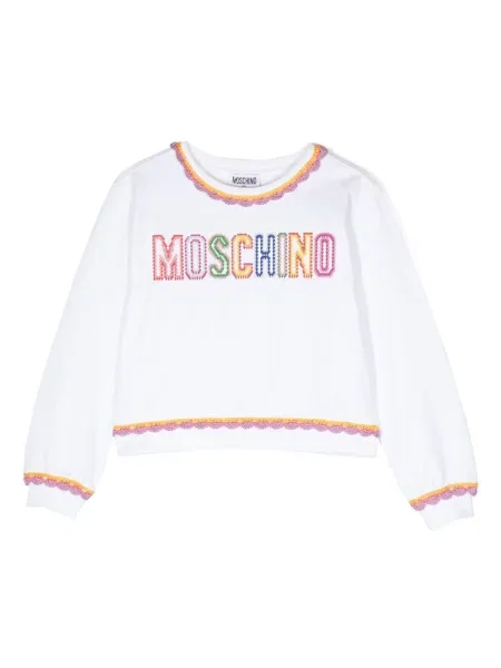Bluza dziecięca Moschino biała