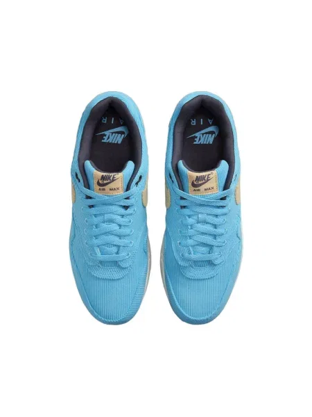 Pantofi Nike de catifea cord albastru