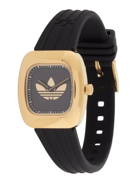 ADIDAS ORIGINALS Ceas analogic Retro Wave One auriu negru