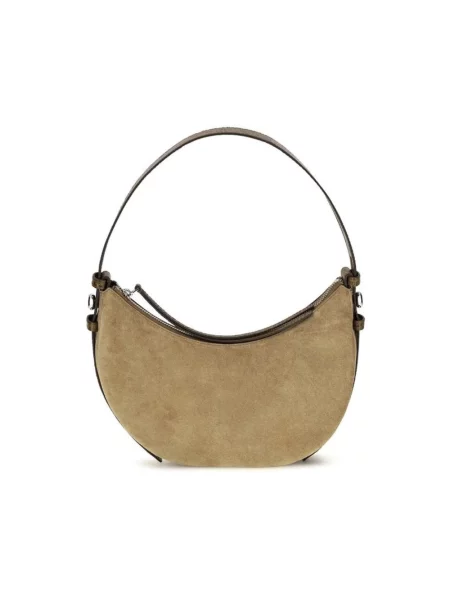 Torebka Tory Burch zamszowa brązowa