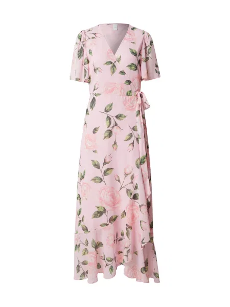 YAS Rochie de vară YASVENEDA deschis / închis / roz verde