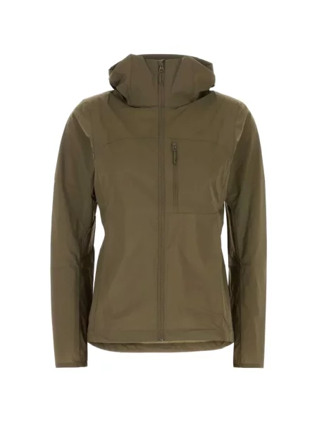 Geacă Arc'teryx cu glugă verde