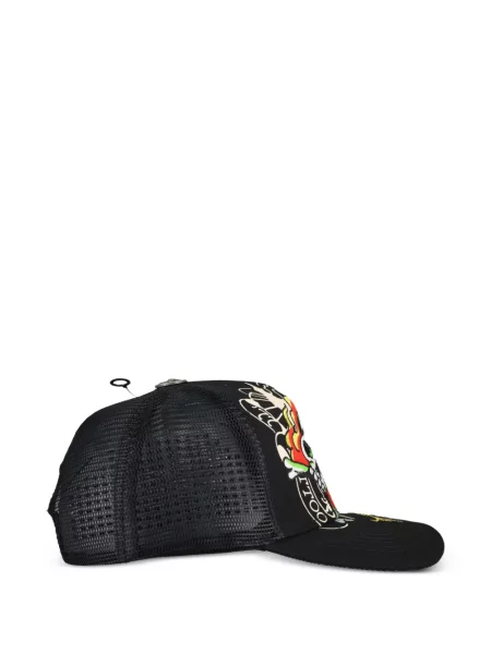 Șapcă Ed Hardy cu broderie negru