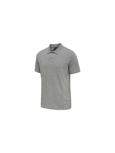 Tricou polo Hummel clasic gri