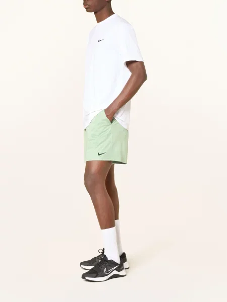 Nike Tréninkové Šortky Flex světle zelená