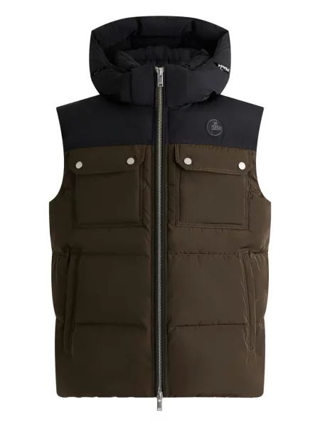 Vestă Fusalp cu glugă maro