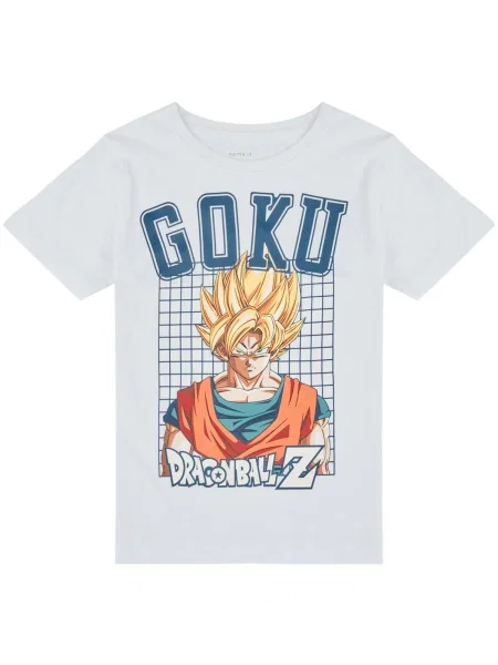 Tricou copii Name It alb