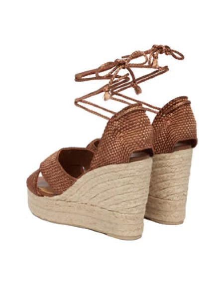Castañer Espadrilės ruda