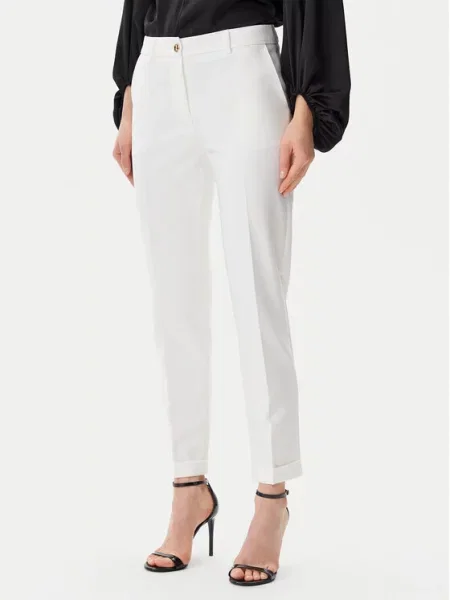 Artigli Spodnie materiałowe Écru