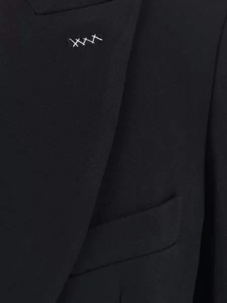 Μπλέιζερ Max Mara διπλόκουμπα μαύρο