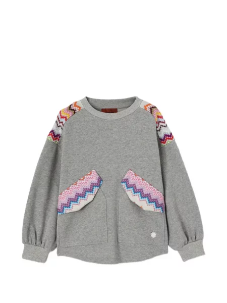 Bluza nierozpinana dziecięca Missoni szara