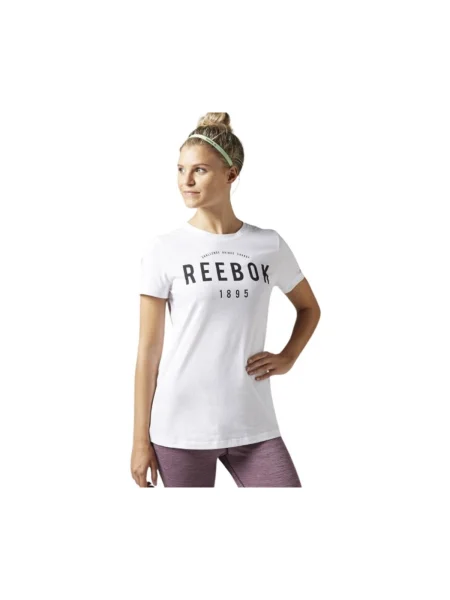 Tricou Reebok Sport alb