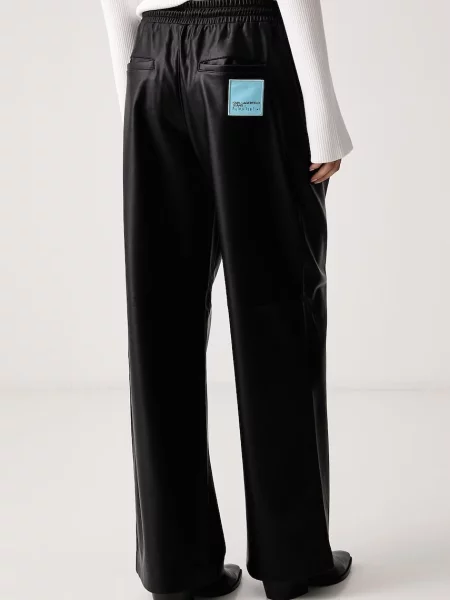 Кожаные брюки Karl Lagerfeld Jeans
