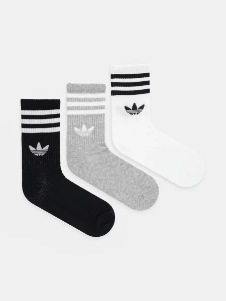 ADIDAS ORIGINALS Șosete gri amestecat / negru alb