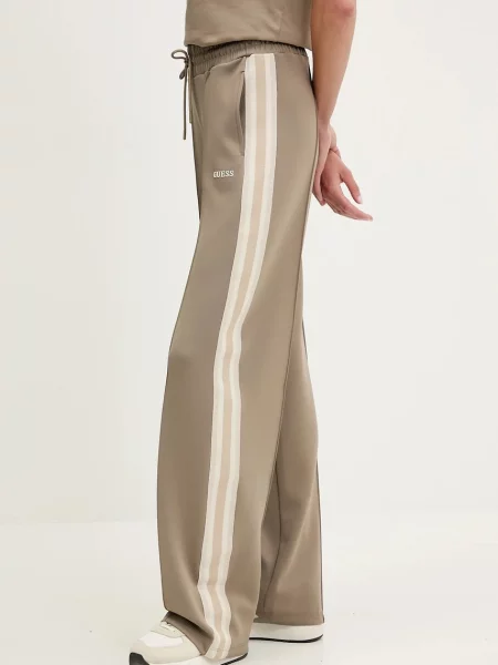 Спортивные штаны Guess с принтом черные