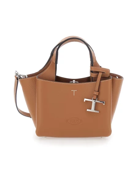 Torebka Tod's skórzana brązowa