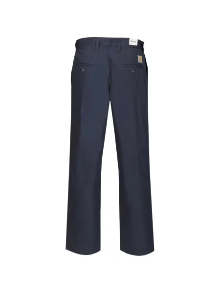 Pantaloni Carhartt Wip albastru