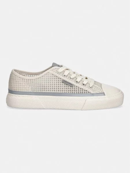 Sneakerși Calvin Klein bej