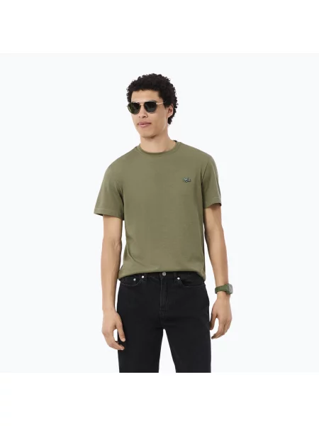 Koszulka Lacoste khaki zielona