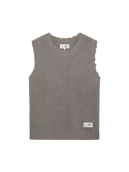 Kamizelka Mm6 Maison Margiela beżowa