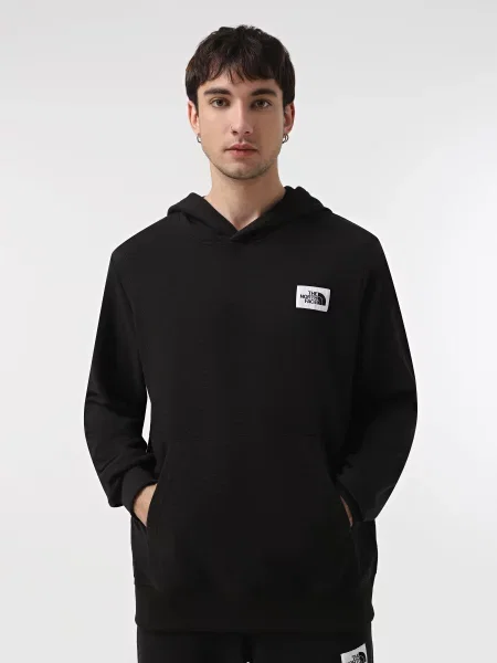 Худі The North Face Hoden бавовна/поліестер чорний