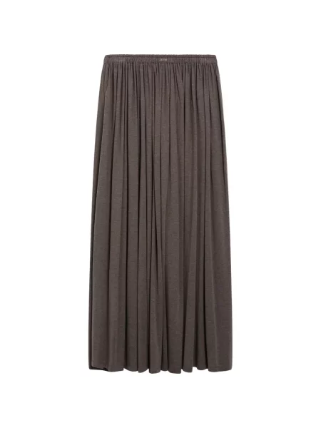 Ușor lung fustă Max Mara din jerseu maro