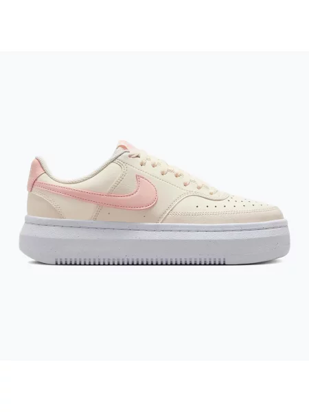 Дамски обувки Nike Court Vision Alta бледа слонова кост/измито коралово/бяло бяло