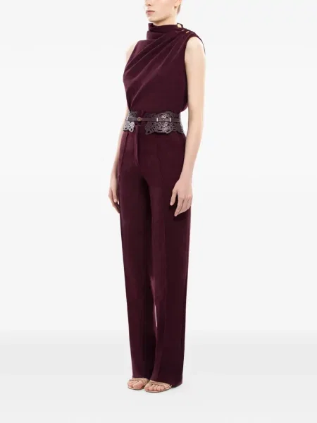 Pantaloni Saiid Kobeisy violet