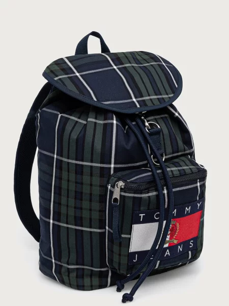 Tommy Jeans Rucsac Tjm Archive Check Backpack verde