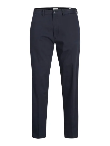 JACK & JONES Chino hlače JPSTKANE BARRET mornarsko plava