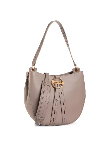 Geantă LOVE MOSCHINO gri
