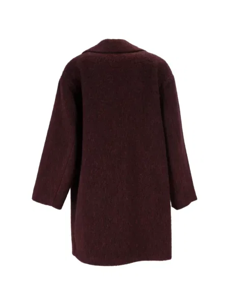 Palton Weekend Max Mara de lână roșu