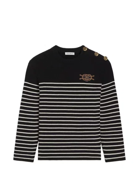Dětské svetr Dolce & Gabbana černý