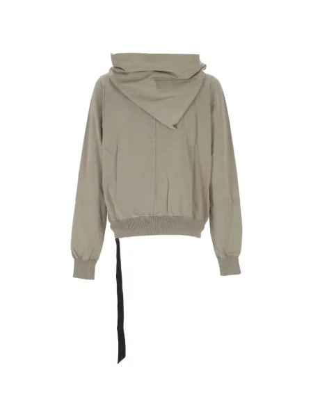 Асиметричен суичър с качулка Rick Owens Drkshdw сиво