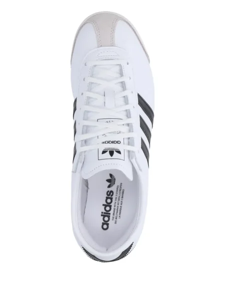 Sneakersy Adidas w paski zamszowe czarne