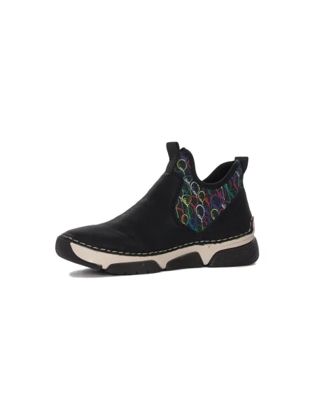 Botine Rieker negru