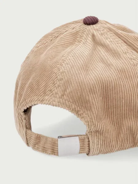 Gant Czapka Z Dzianiny Sztruksowej beige beżowa