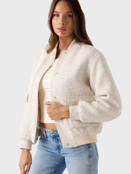 Бомбер Guess бежевий