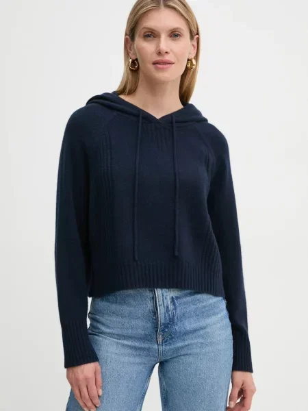 FROM FUTURE pulover de casmir marin light albastru